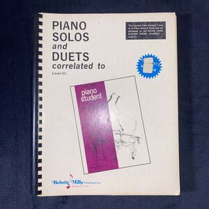 David Carr Glover Piano Solos and Duets Correlated to Level III